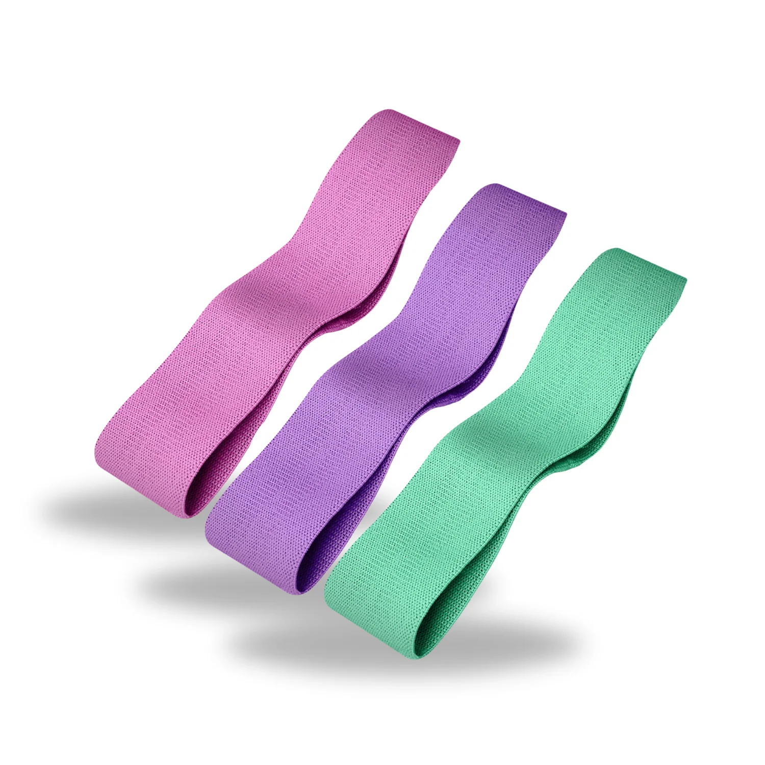 ยางยืด Booty Band Set 3 สี- Homefittools - Black - booty-set