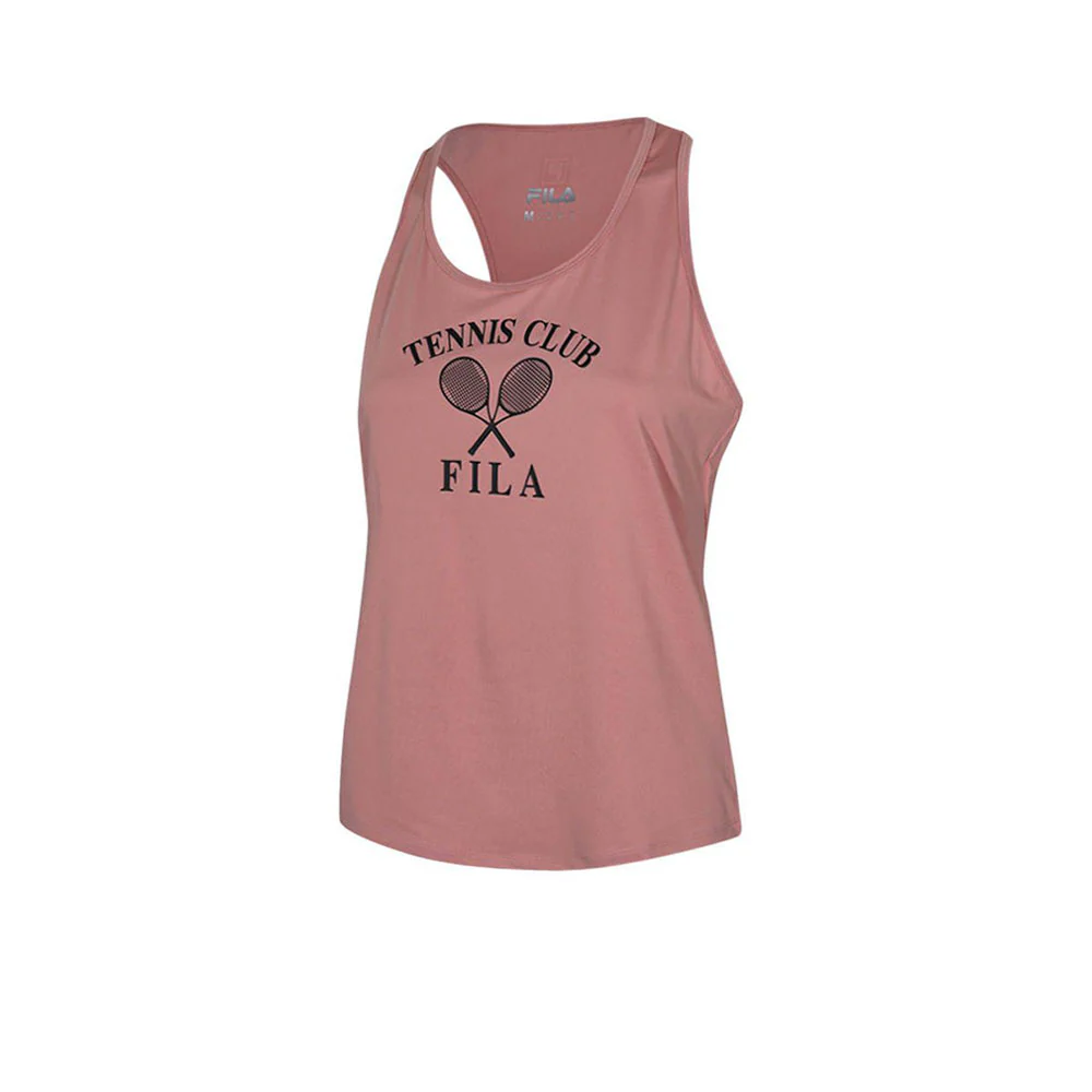 FILA Club TAS231007W Women's Training Tank - Pink - 2XL (US SIZE)