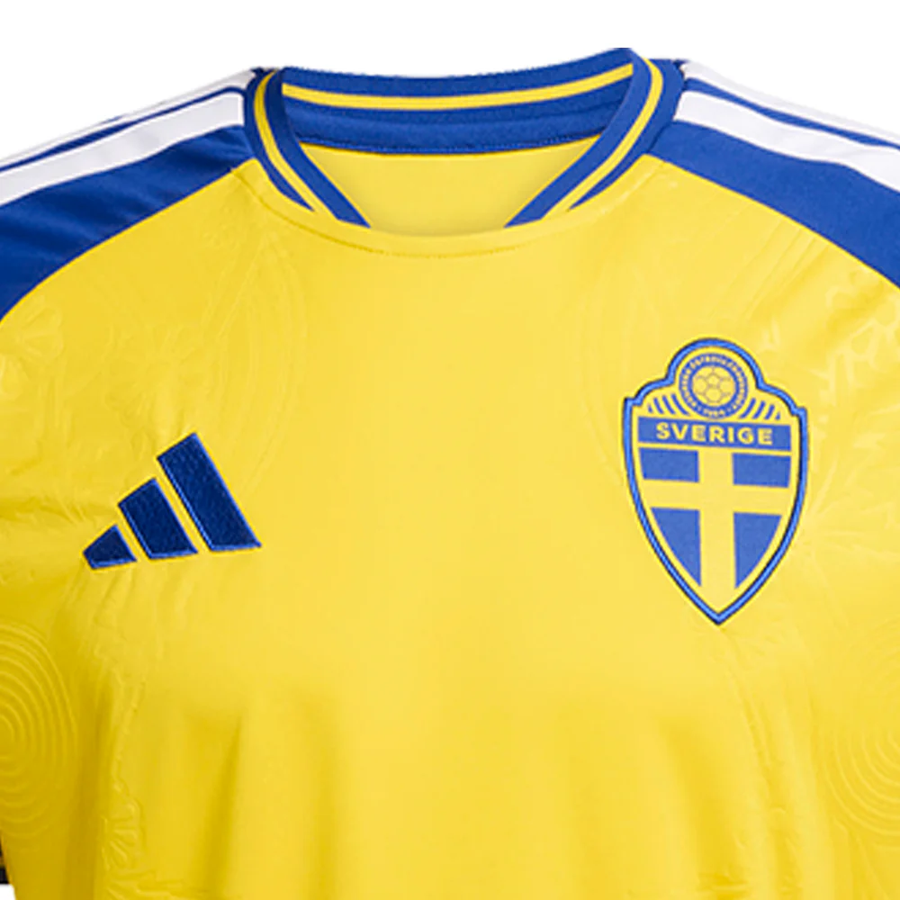 ADIDAS Men's Sweden Home 2026 Jersey - Yellow - 2XL (UK SIZE)