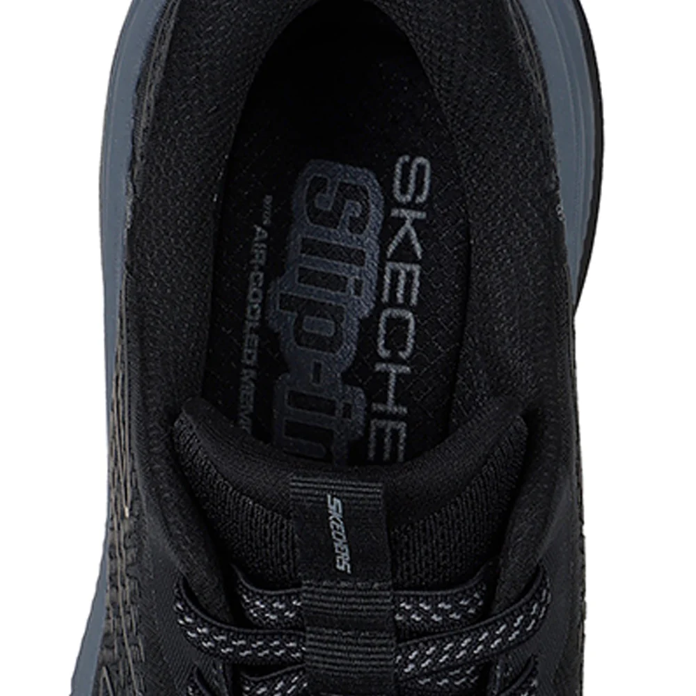 SKECHERS Hands Free Slip-ins®: Switch Back - Mist Men's Lifestyle Shoes - Black - US 10