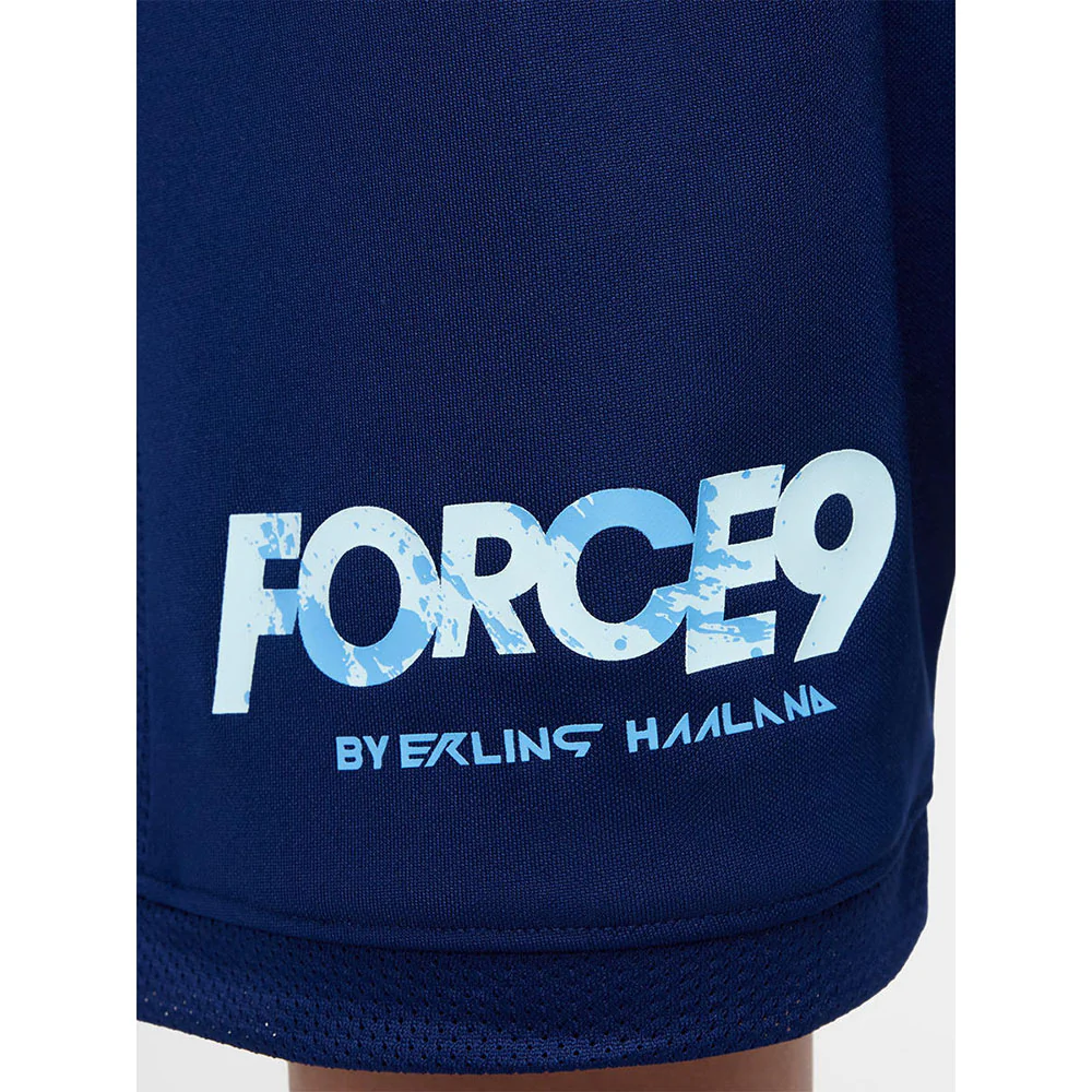 NIKE Erling Haaland Academy Kids Football Shorts - Blue - L (US SIZE)