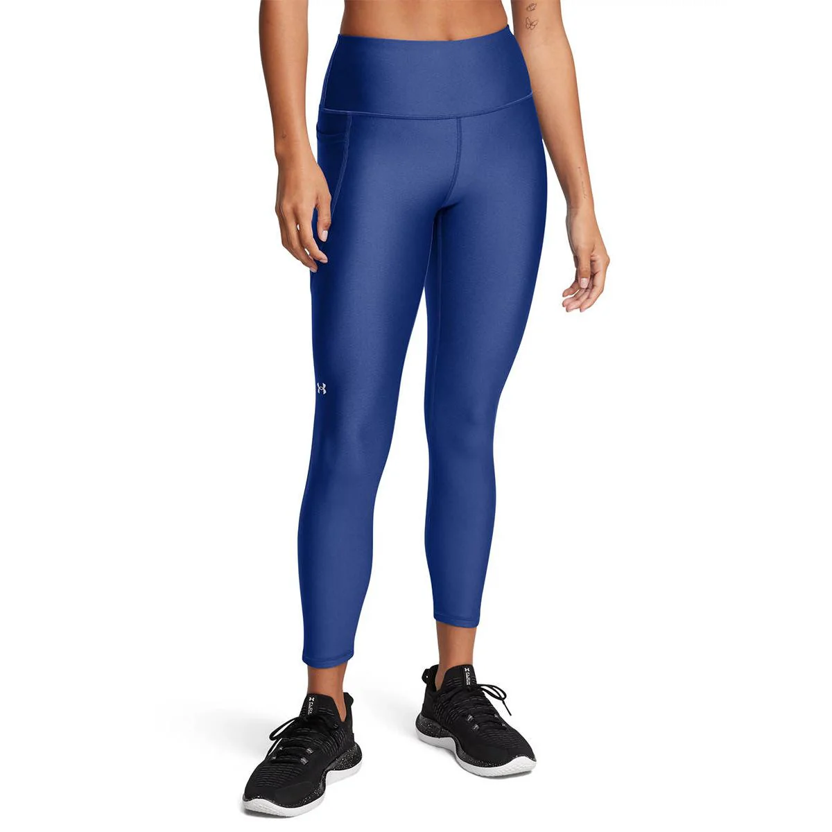 UNDER ARMOUR HeatGear® No-Slip Waistband Women's Training Pants - Blue - L (US SIZE)