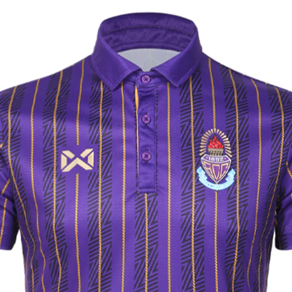 WARRIX Bangkok Christian - Jaturamitr 2025 Unisex Polo Shirt - Purple - 2L (ASIAN SIZE)