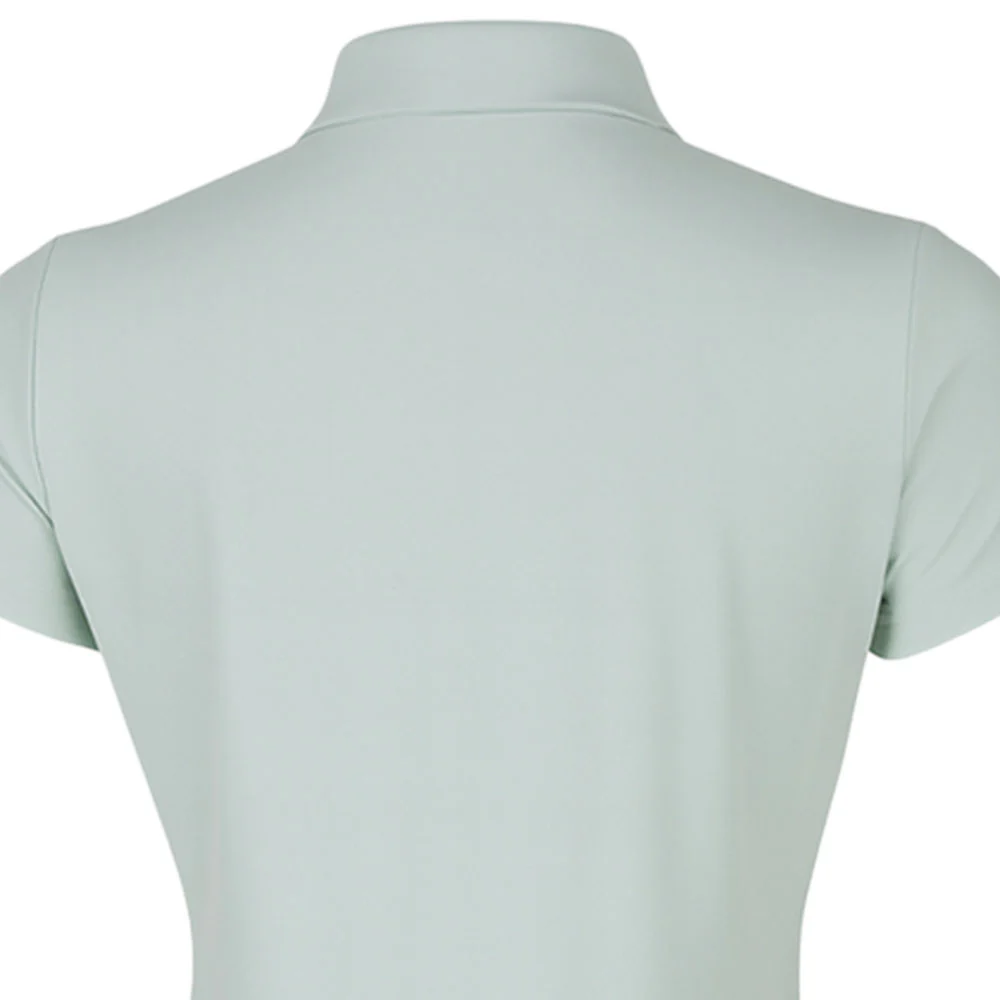 9NINE Basic Women's Golf Polo Shirt - Blue - L (US SIZE)