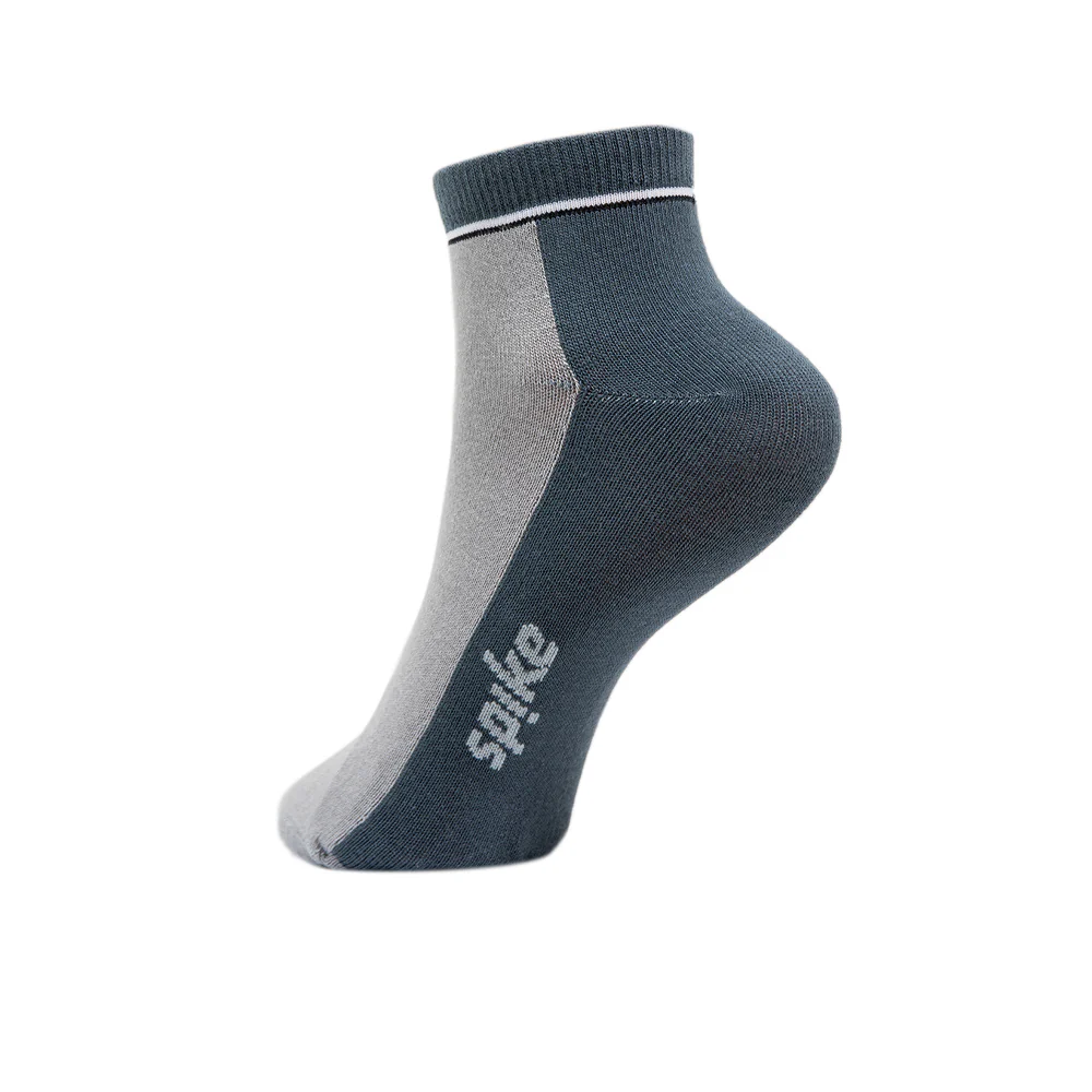 SPIKE Ankle Cool Unisex Socks - Grey - ONE SIZE