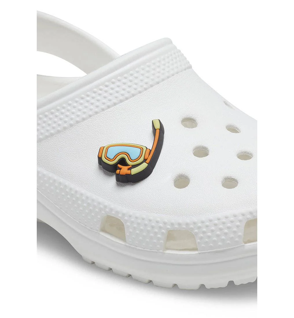 CROCS Jibbitz Scuba Mask Shoes Charm - Multi Color - ONE SIZE