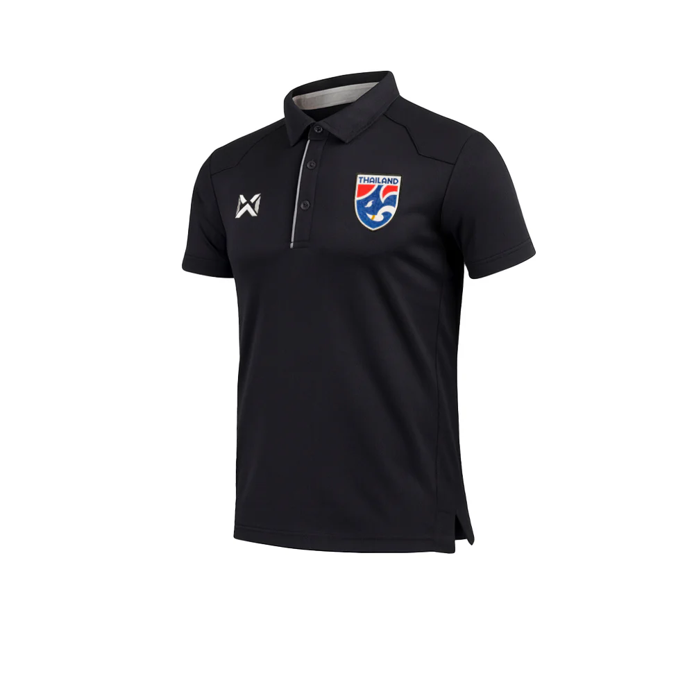 WARRIX Changsuek Nova Essence Unisex Polo Shirt - Black - 2L (US SIZE)