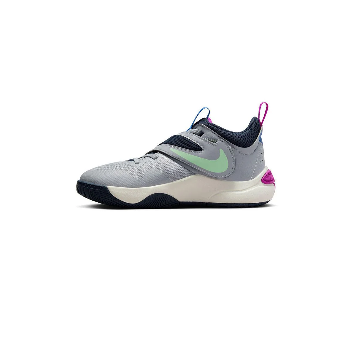 NIKE Team Hustle D 11 SE Kids Basketball Shoes - Green - US 4 Y