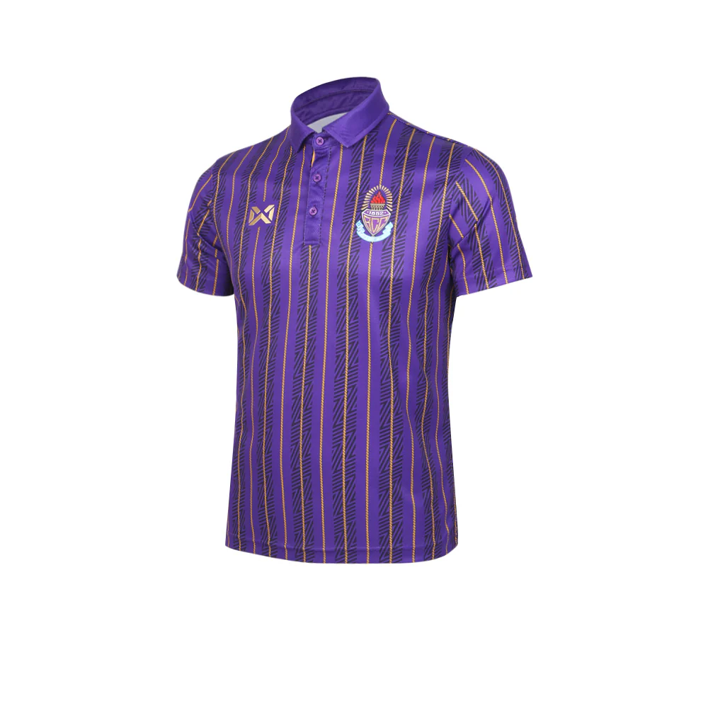 WARRIX Bangkok Christian - Jaturamitr 2025 Unisex Polo Shirt - Purple - 2L (ASIAN SIZE)