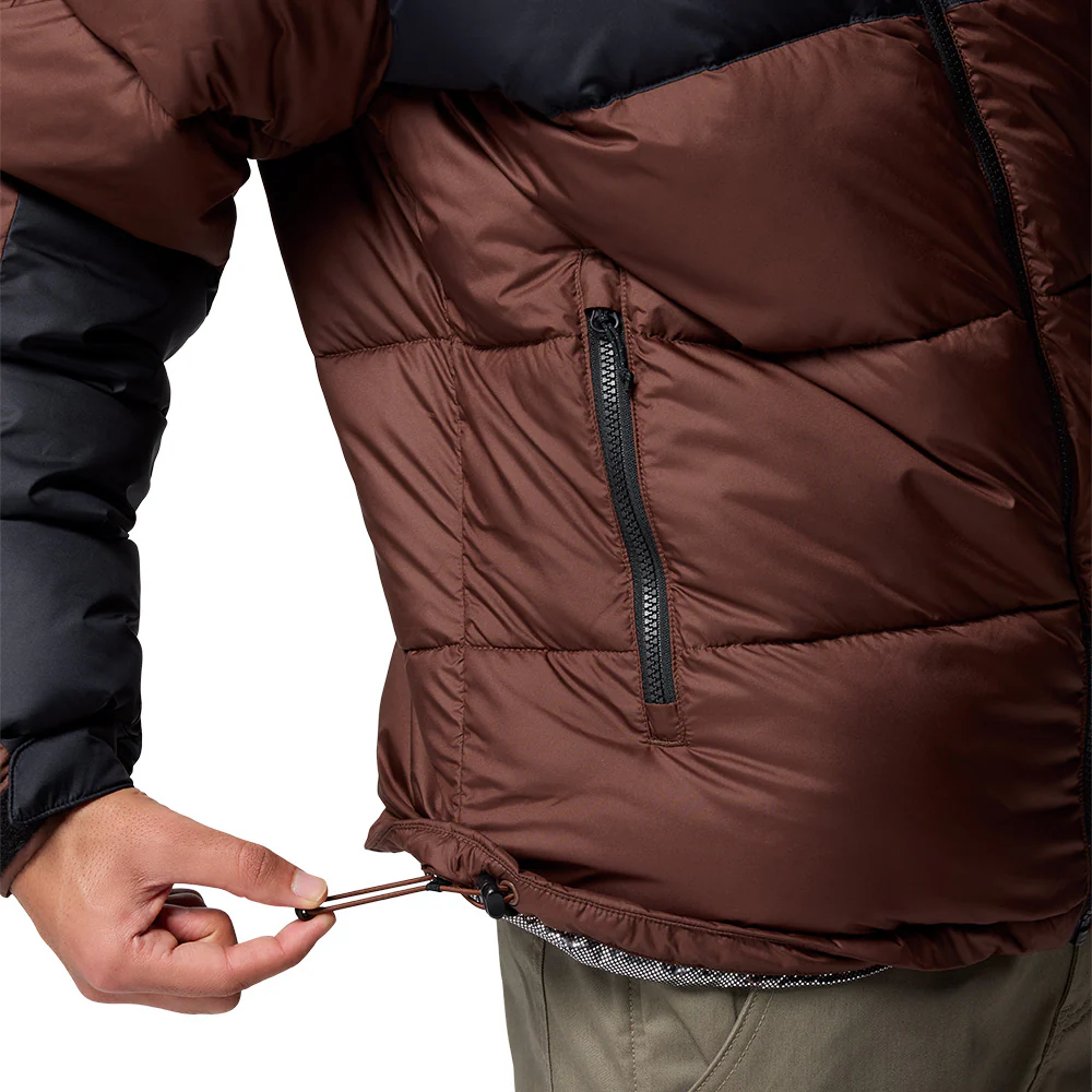 COLUMBIA Pike Lake™ II Hooded Men's Hiking Jacket - Brown - 2XL (US SIZE)