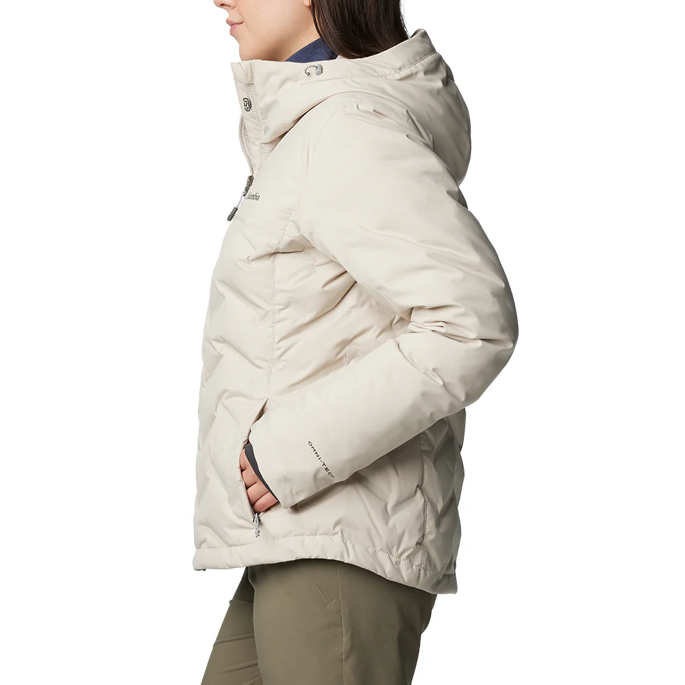 COLUMBIA Grand Trek™ III Waterproof Hooded Down Women's Jacket - Beige - 2XL (US SIZE)