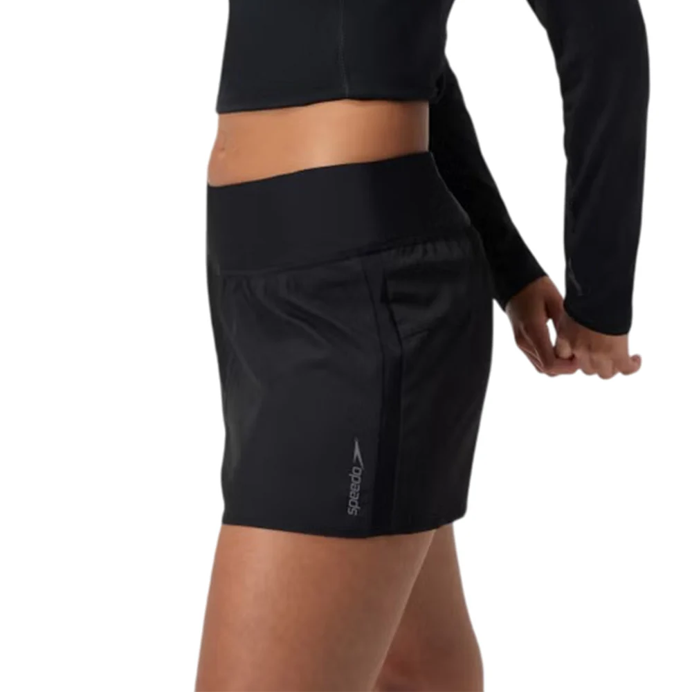 SPEEDO Lookout Swim Women's Watershorts - Black - L (UK SIZE)