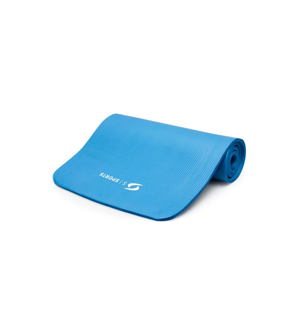 S SPORTS NBR 02 Yoga Mat - Blue - ONE SIZE