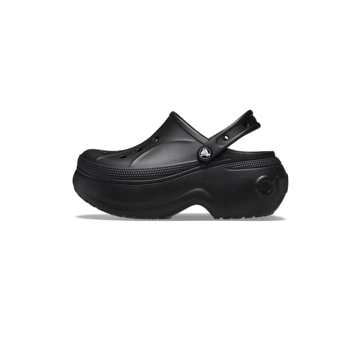 CROCS Bella Clog Unisex Lifestyle Shoes - Black - US M3/W5