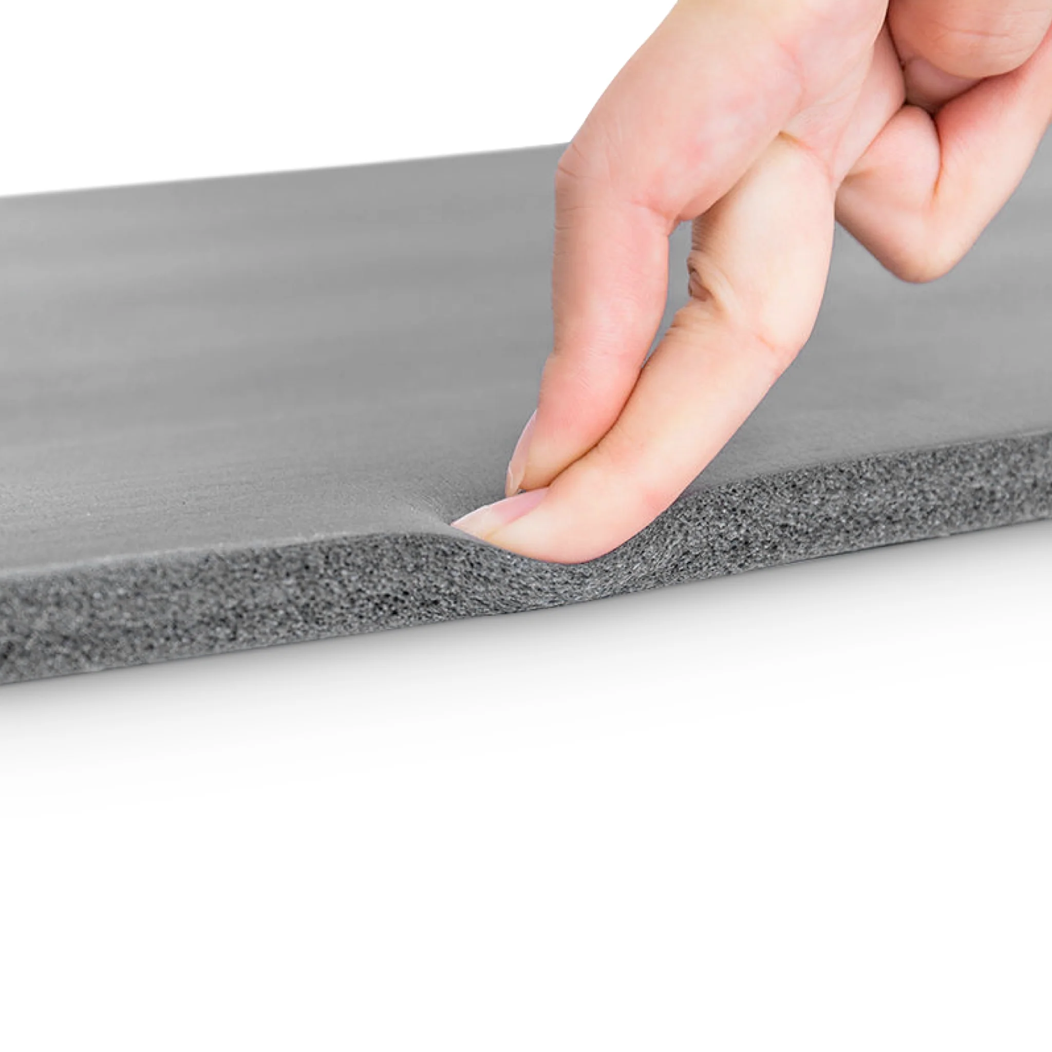 MDBuddy เสื่อออกกำลังกาย NBR 180 x 60cm สีเทา (MD9004-GRAY) - Gray - ONE SIZE