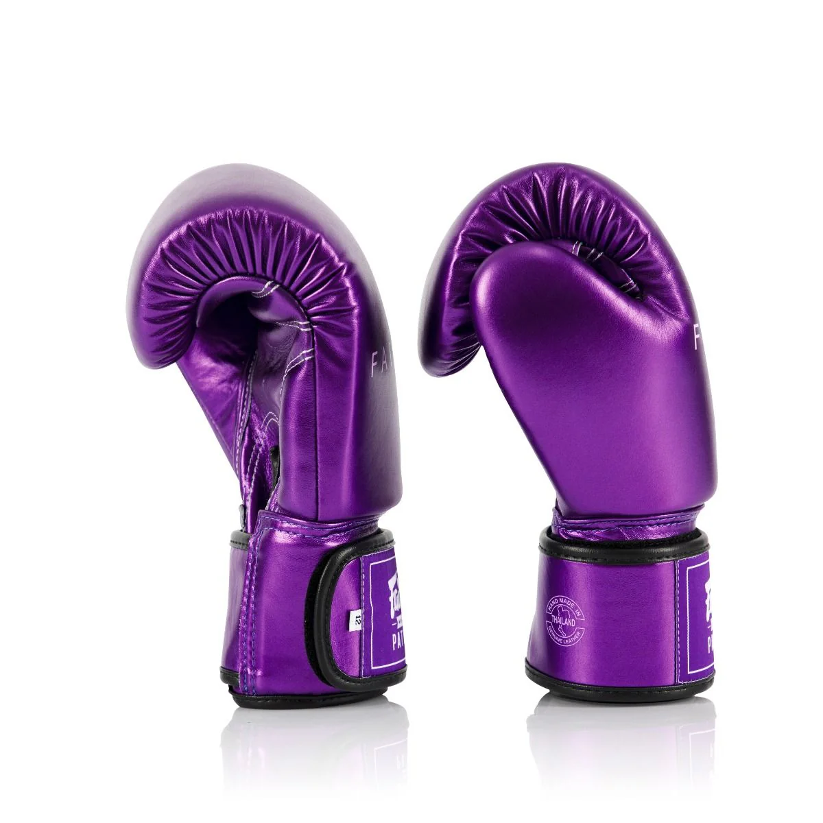 "Metallic" Boxing Gloves - Purple - Purple - 10 oz