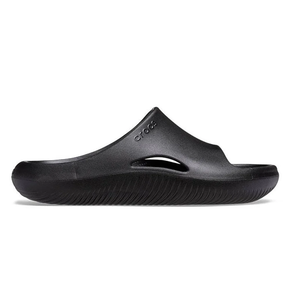 CROCS Mellow Recovery Slide Unisex Sandals - Black - US M10/W12
