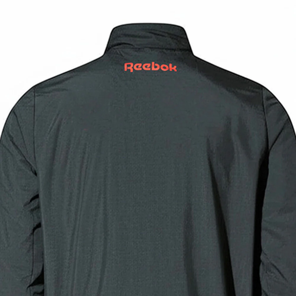 REEBOK Basketball Track Men's Jacket - Grey - 2XL (US SIZE)