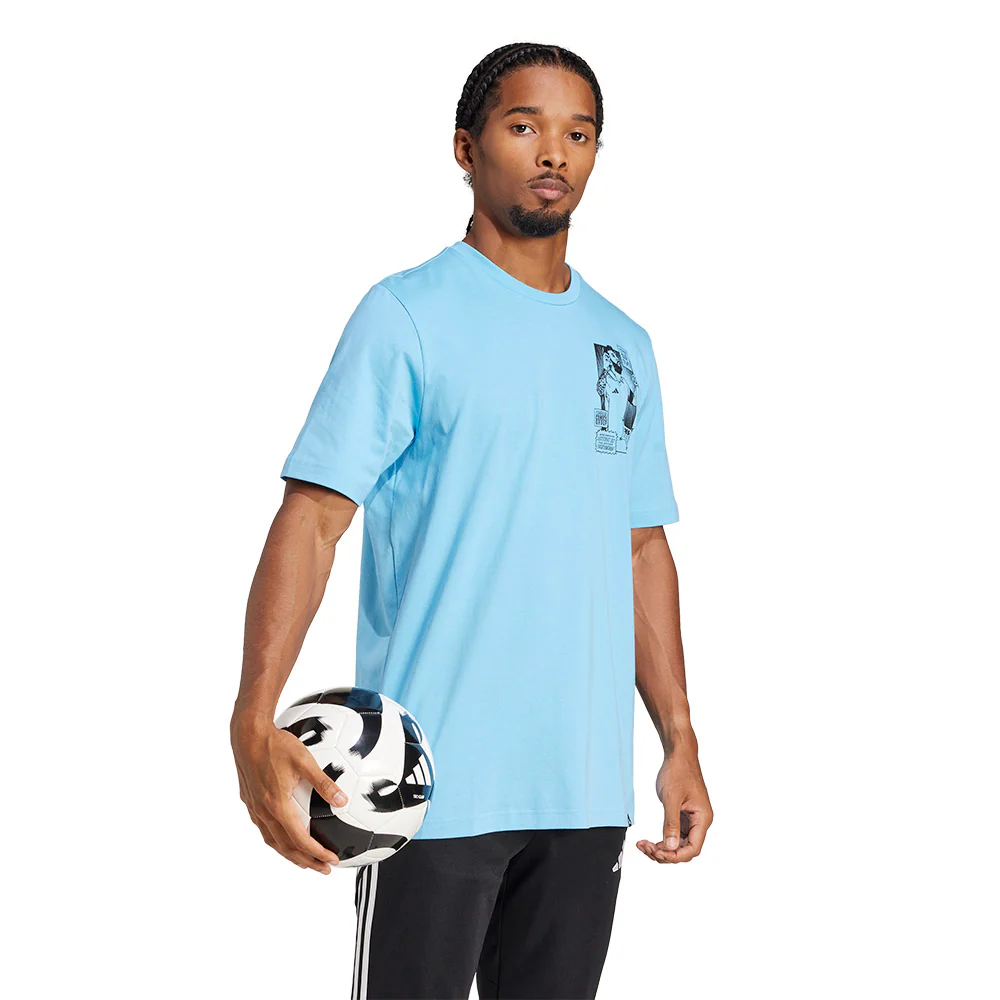 ADIDAS Messi Icon Graphic Men's Football T-Shirt
