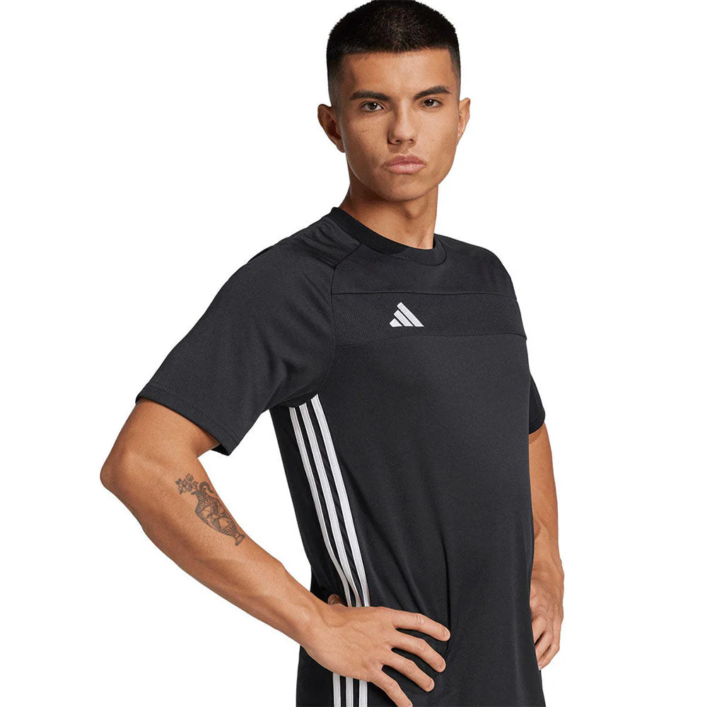 ADIDAS Tiro 25 Essentials Men's Football T-Shirt - Black - 2XL (UK SIZE)