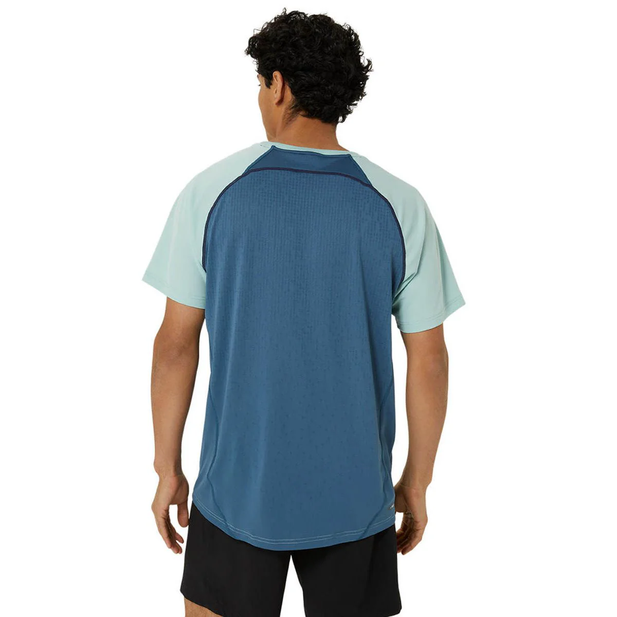ASICS Actibreeze Knit Men's Running T-shirt - Blue - L (US SIZE)