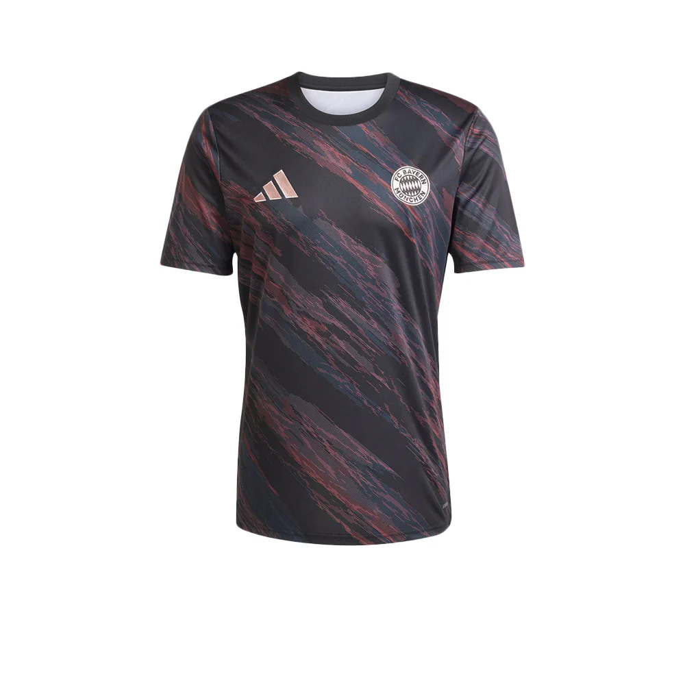 ADIDAS Men's FC Bayern Pre-Match 2025/26 Jersey - Black - 2XL (UK SIZE)