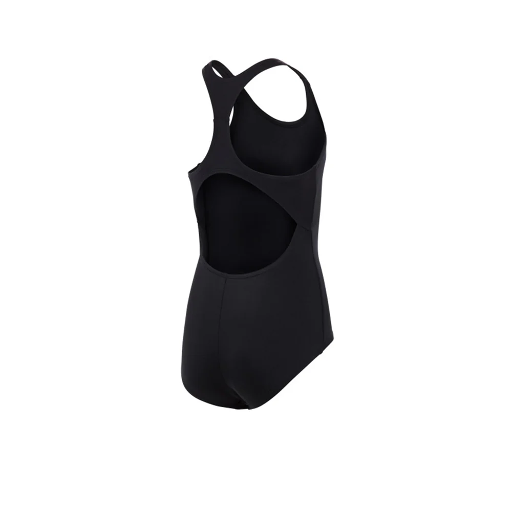 NIKE Essential Racerback One Piece Girls Swimsuit - Black - L (US SIZE)