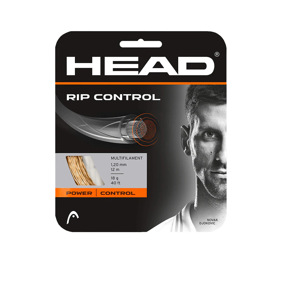 HEAD Rip Control Set 16 Tennis String - Cream - ONE SIZE