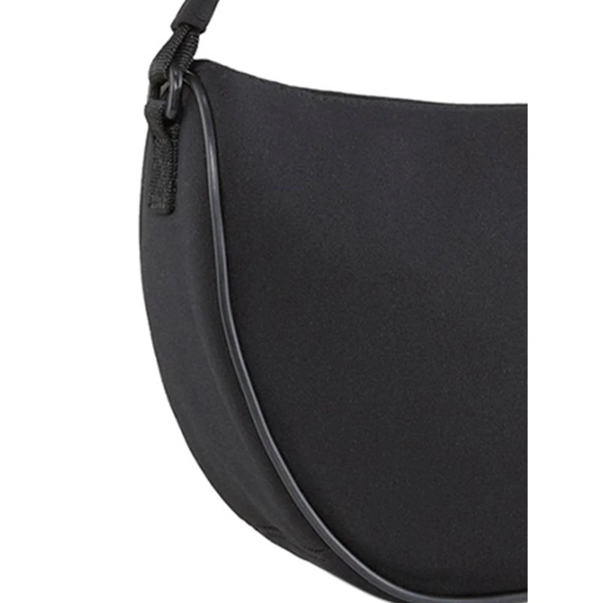 PUMA Classics Seas. Half Moon Unisex Crossbody Bag - Black - ONE SIZE