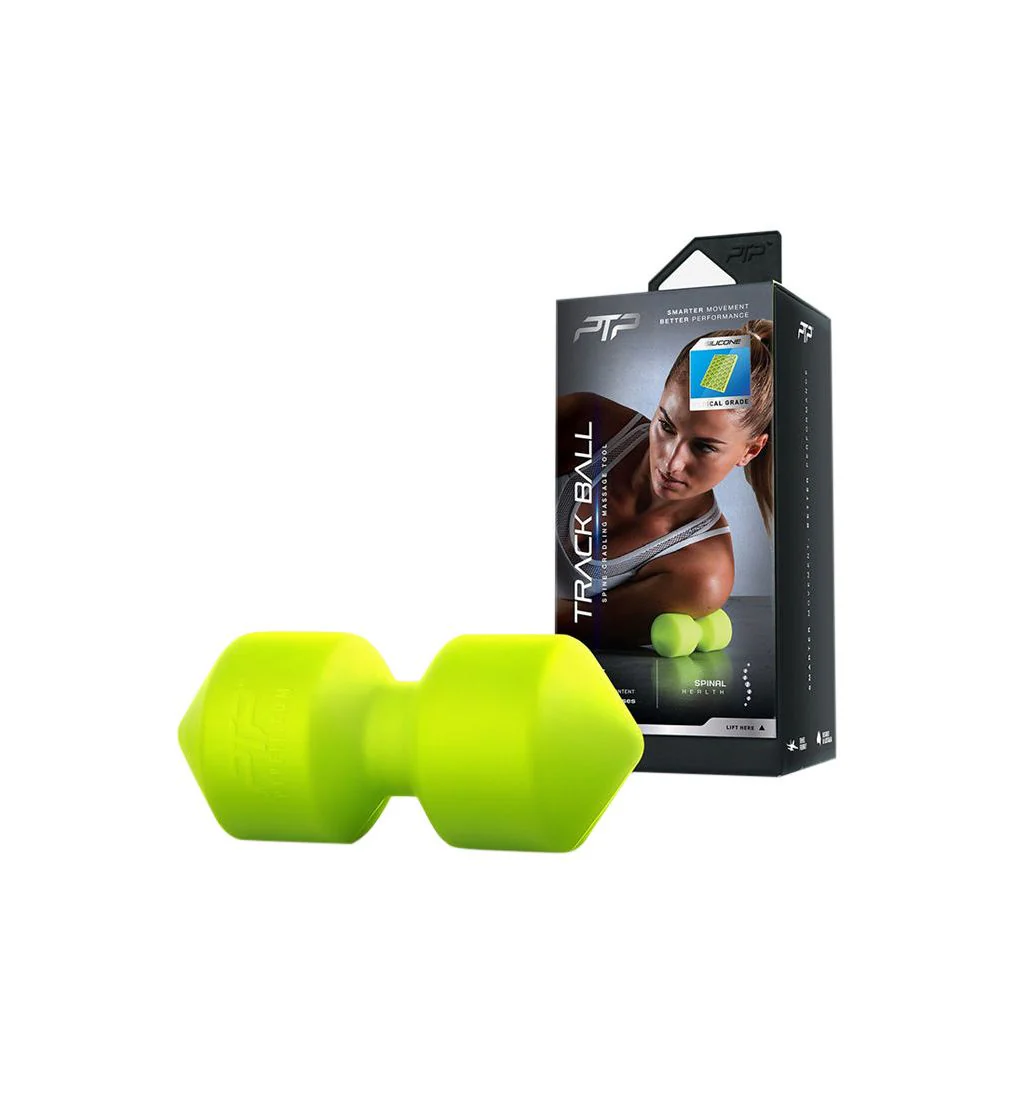 PTP Trackball Soft Back Massager - Green - ONE SIZE