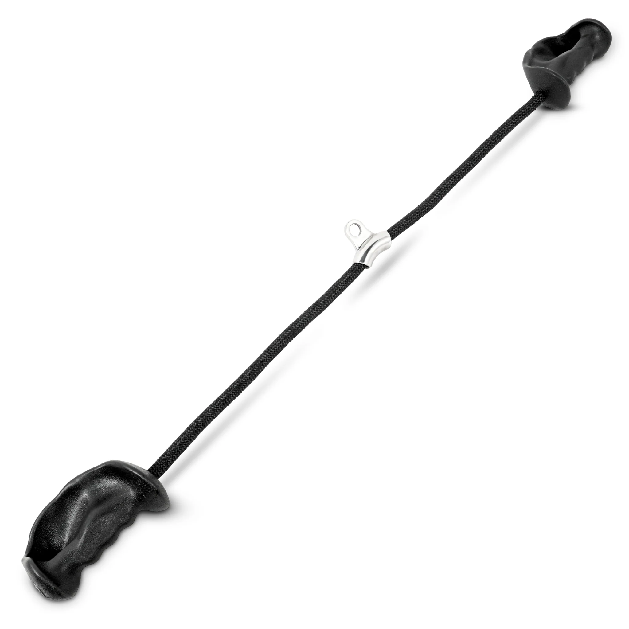 ERGONOMIC-GRIP เชือกหลังแขน (Triceps Rope) 91cm - Black - ONE SIZE