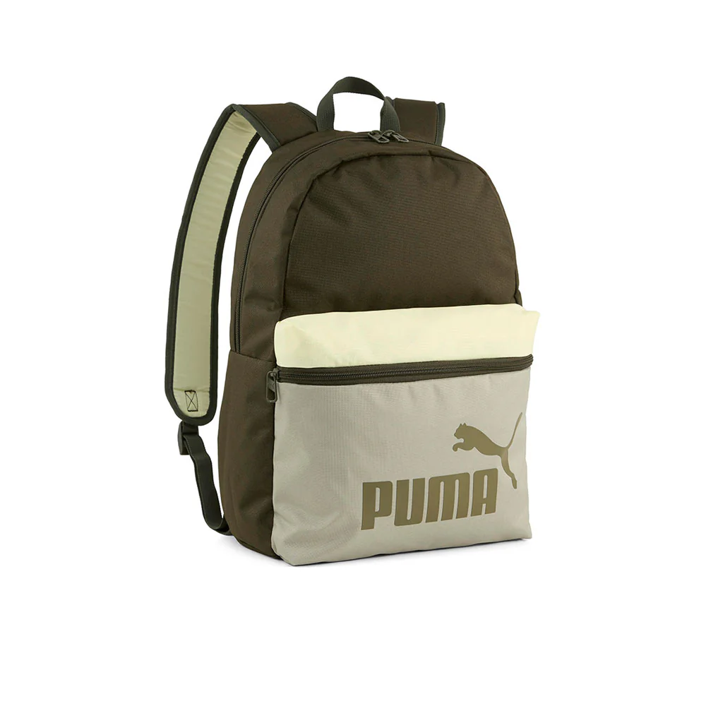 PUMA Phase Colour-block Unisex Backpack - Green - ONE SIZE