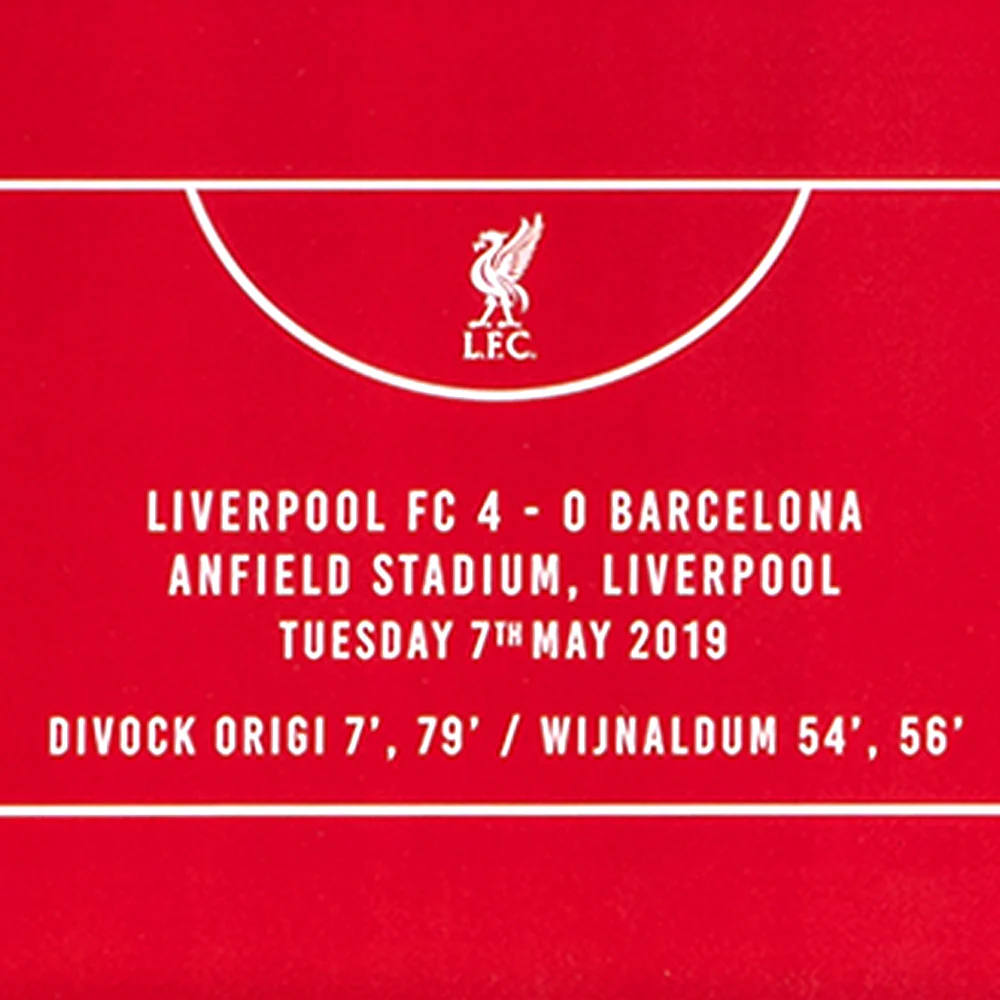 LFC Iconic Goals Print - Red - ONE SIZE