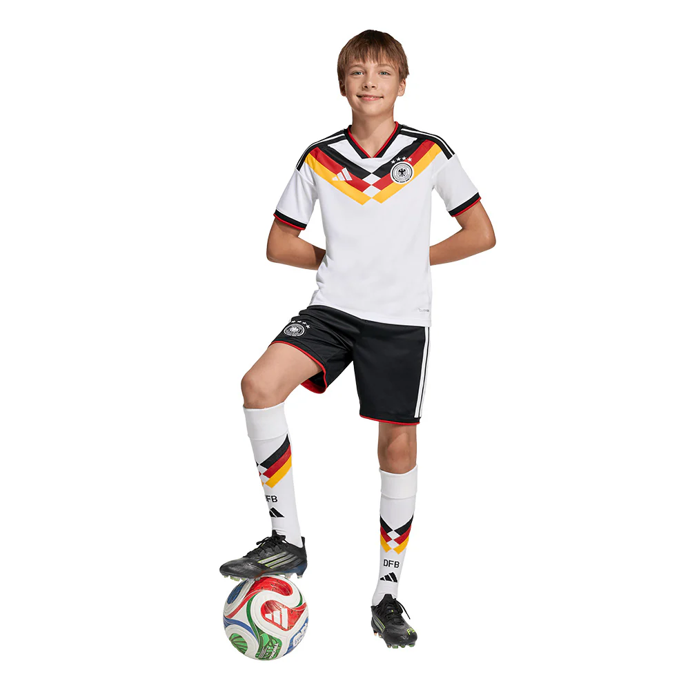 ADIDAS Kids Germany Home Replica 2025/26 Jersey - White - 128 CM