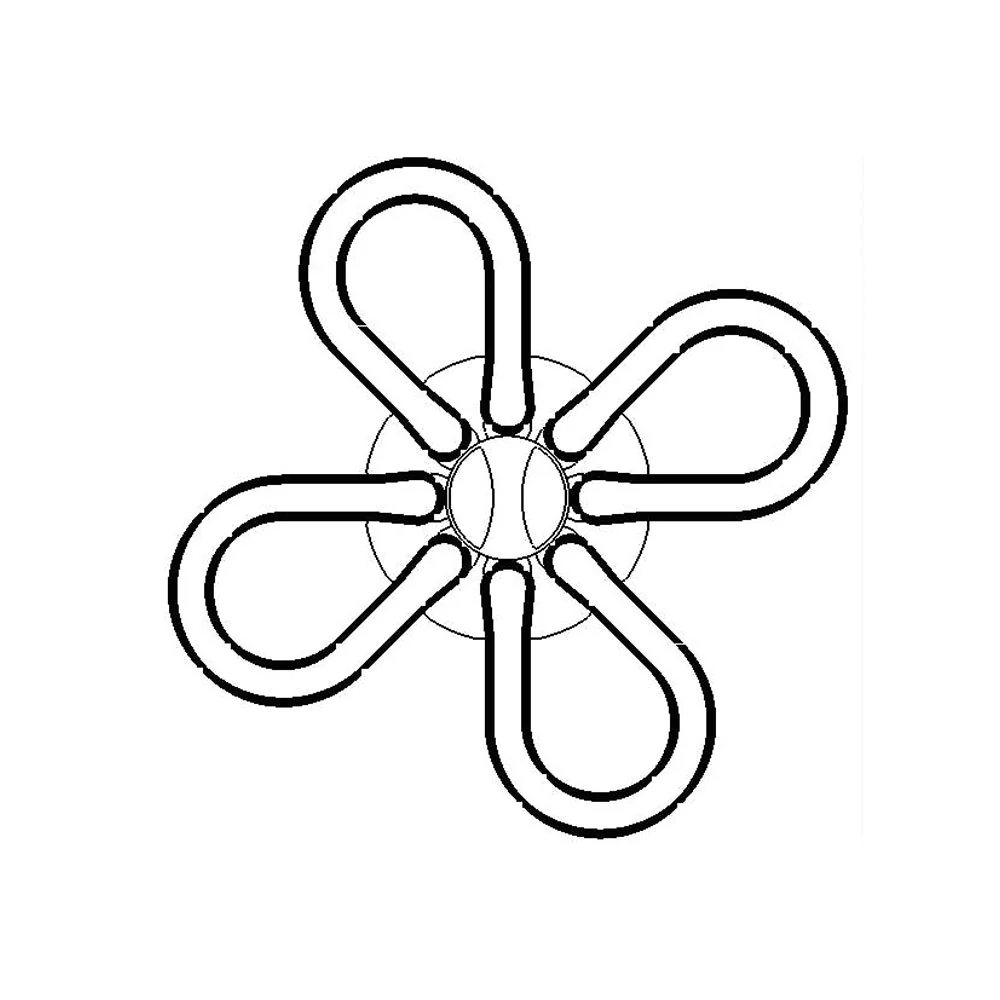 EXEO ยางยืดเหยียดเส้นยาว ตัวเอ็กซ์ SG-1280 สีเทา - Grey - ONE SIZE