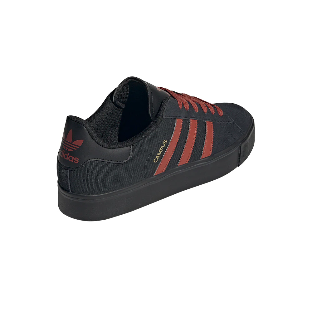 ADIDAS ORIGINALS Campus Vulc Unisex Lifestyle Shoes - Black - UK 10