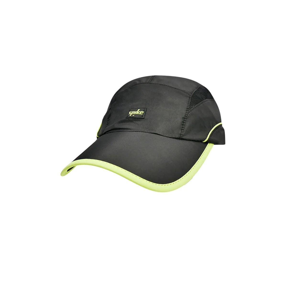 SPIKE SPQ424RNACCAP03 Unisex Running Cap - Black - ONE SIZE