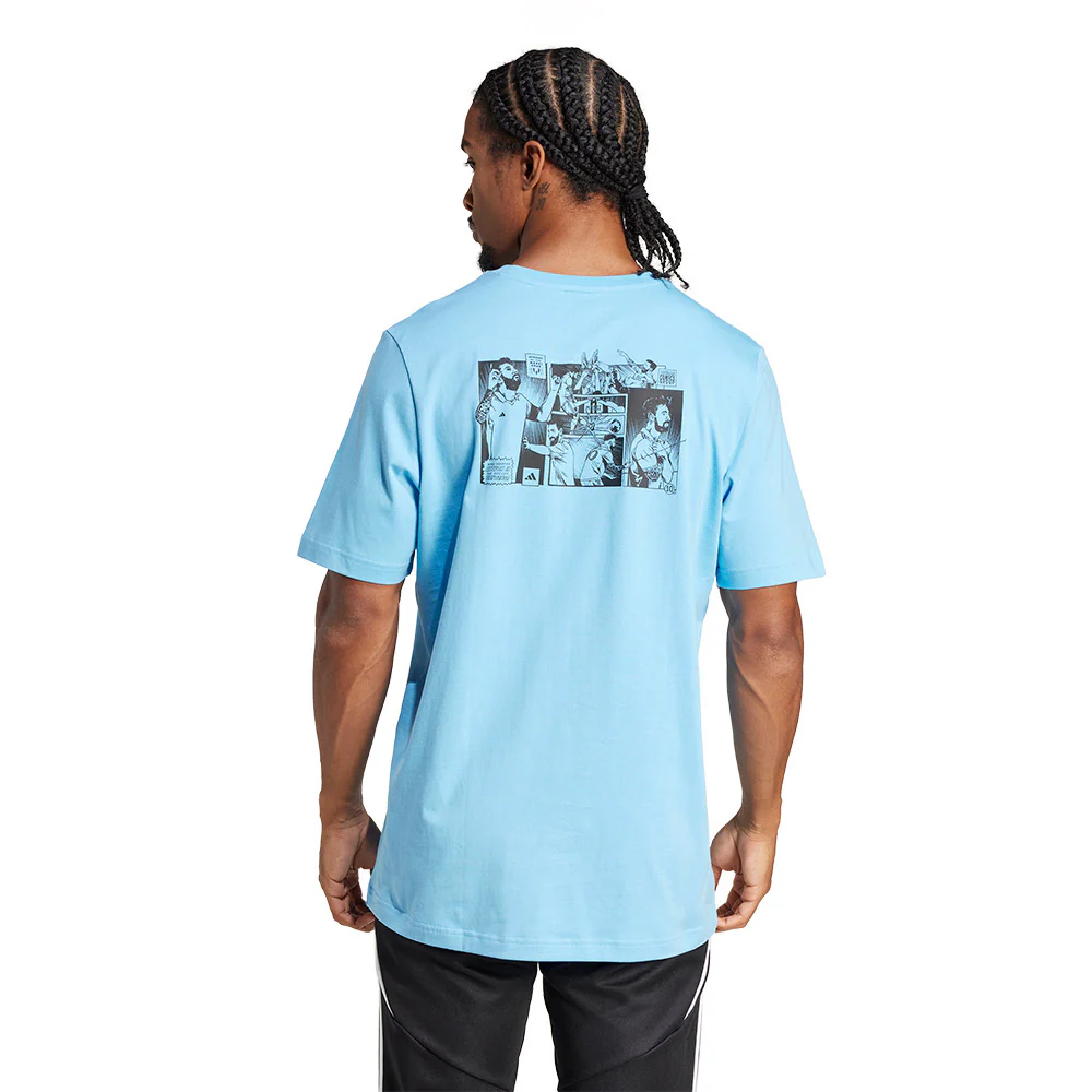 ADIDAS Messi Icon Graphic Men's Football T-Shirt