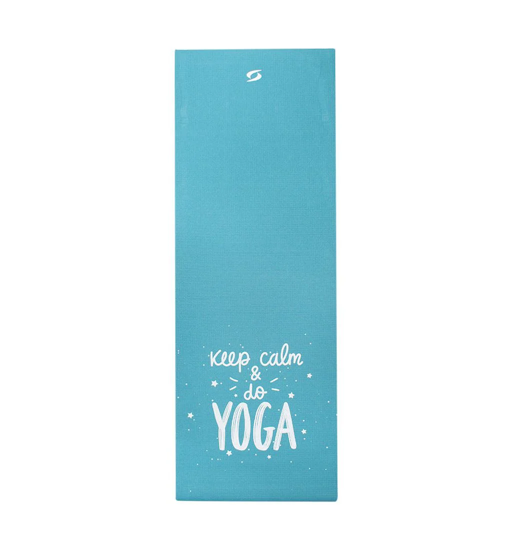 S SPORTS PVC 01 Yoga Mat - Blue - ONE SIZE