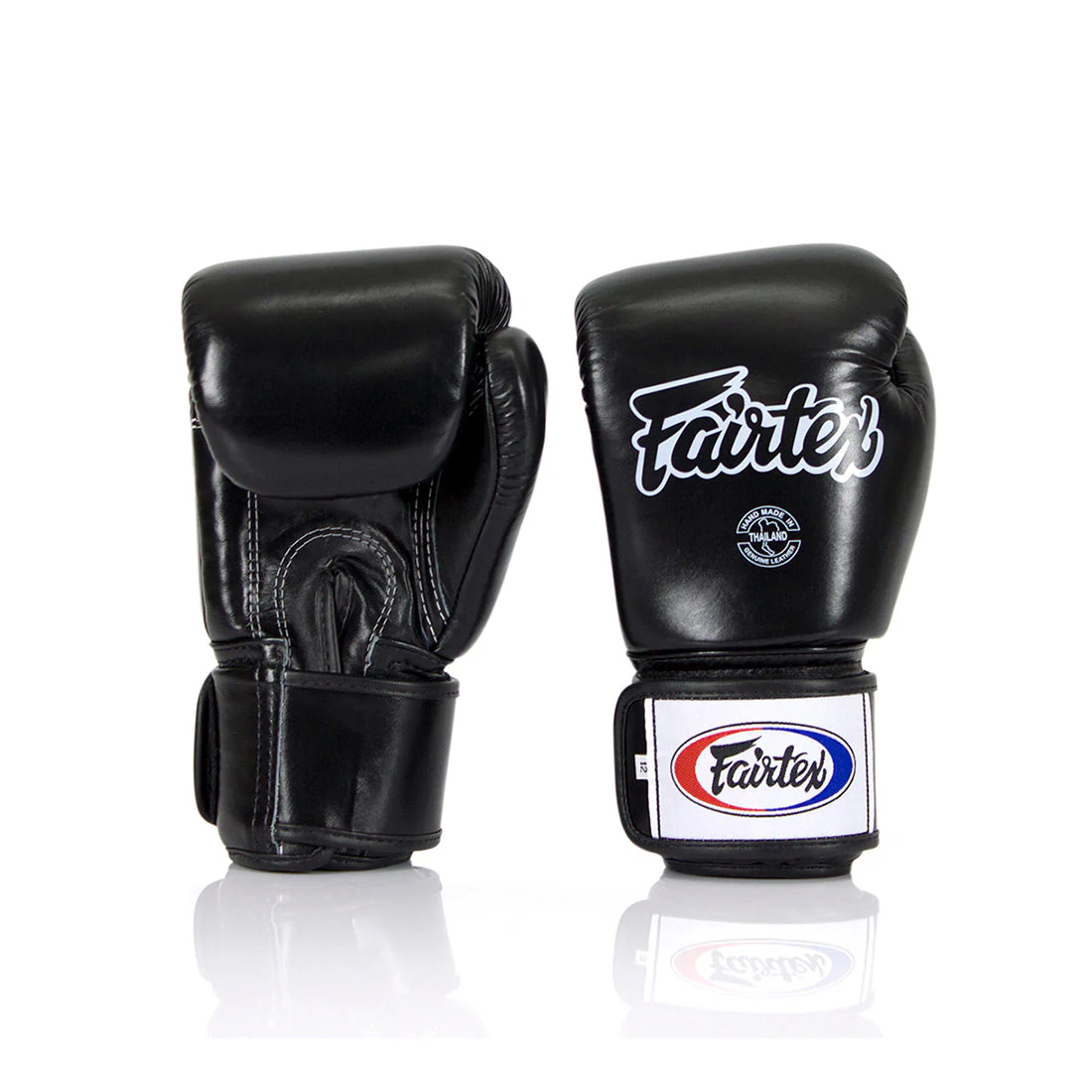Fairtex Universal Gloves "Tight-Fit" Design for Kids - Black - Black - 4 oz