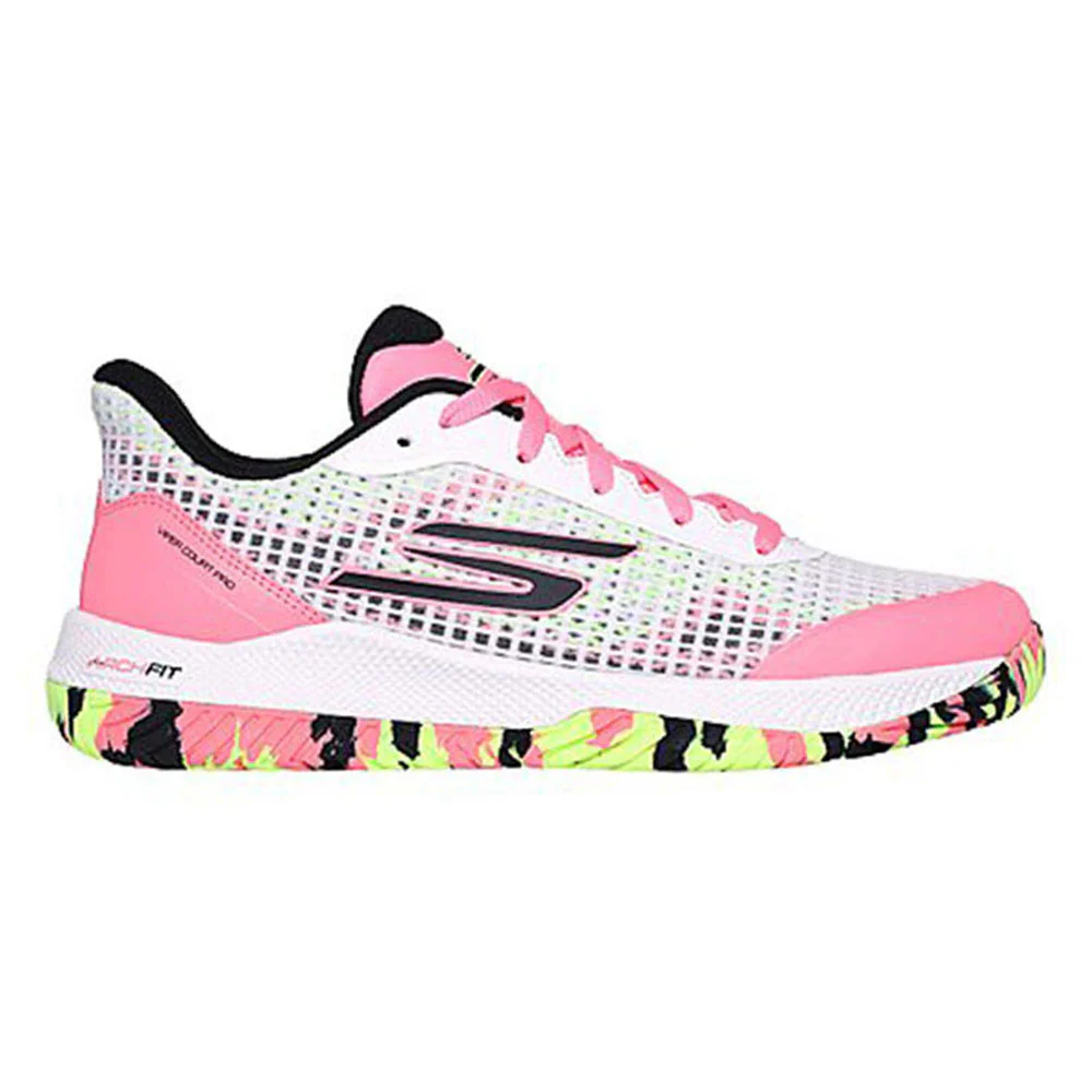 SKECHERS Viper Court Pro - Pickleball Women's Indoor Court Shoes - White - US 10