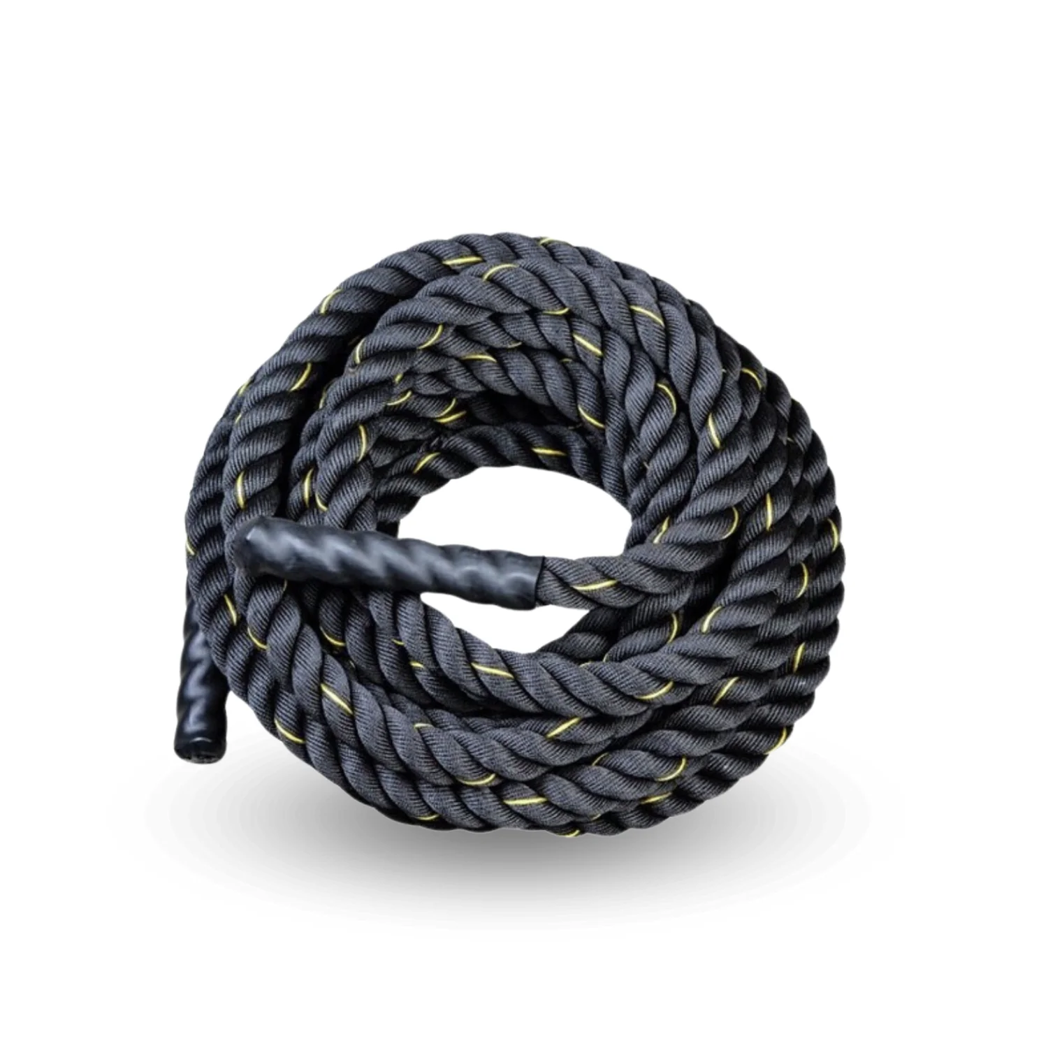 เชือกสะบัด Battle Rope - Homefittools - Black - 12 M