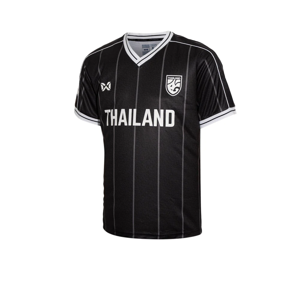 WARRIX The 12th Player Oversized Unisex Football Jersey - Black - L (US SIZE)