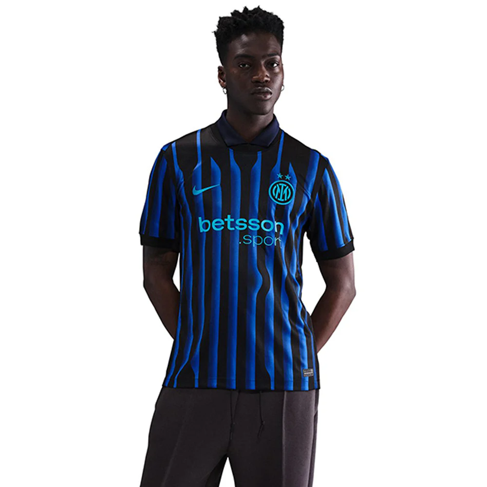 NIKE Men's Inter Milan Home Stadium 2025/26 Jersey - Multi Color - 2XL (US SIZE)