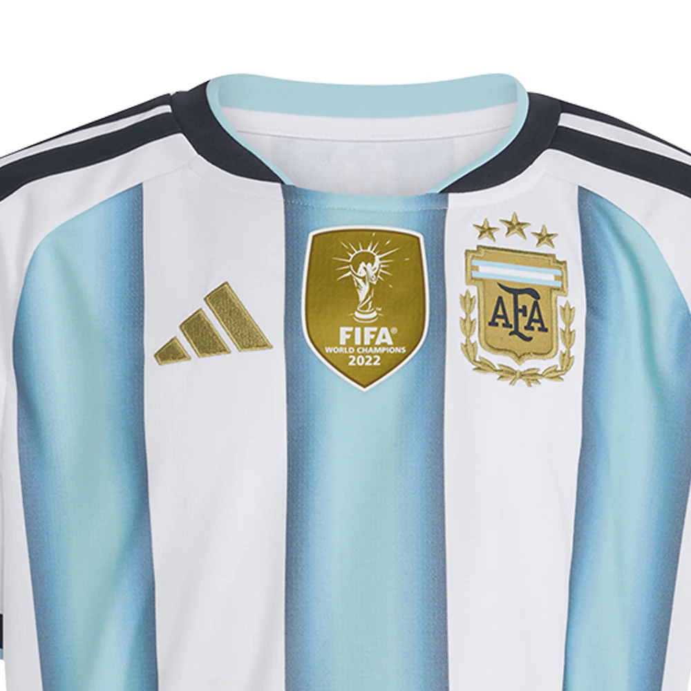 ADIDAS Women's Argentina Home Replica 2026 Cropped Jersey - White - L (UK SIZE)