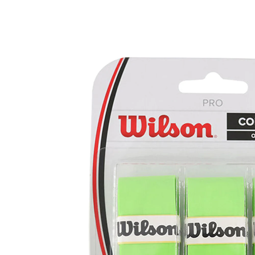 WILSON Pro Overgrip Tennis Grips - Green - ONE SIZE