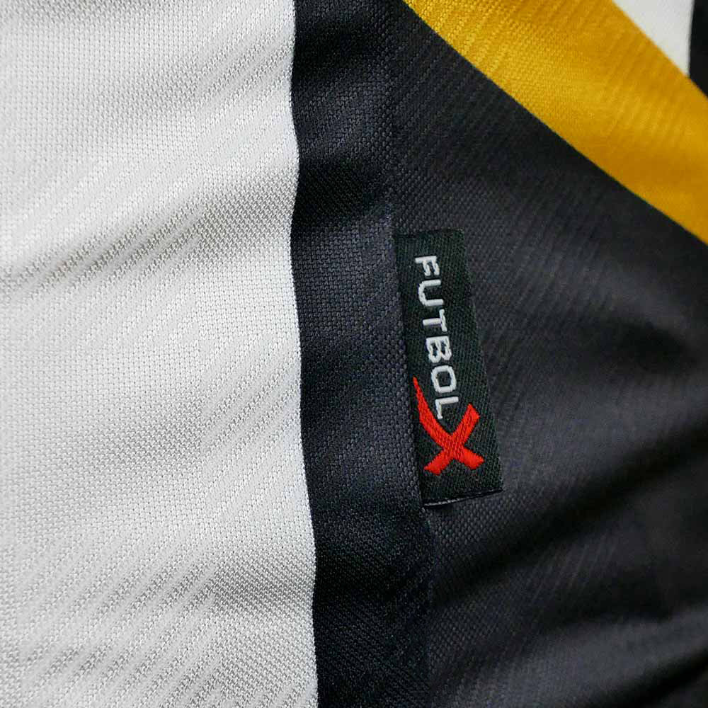 FUTBOLX Vintage Collection Men's Football Polo Shirt - Black - L (US SIZE)