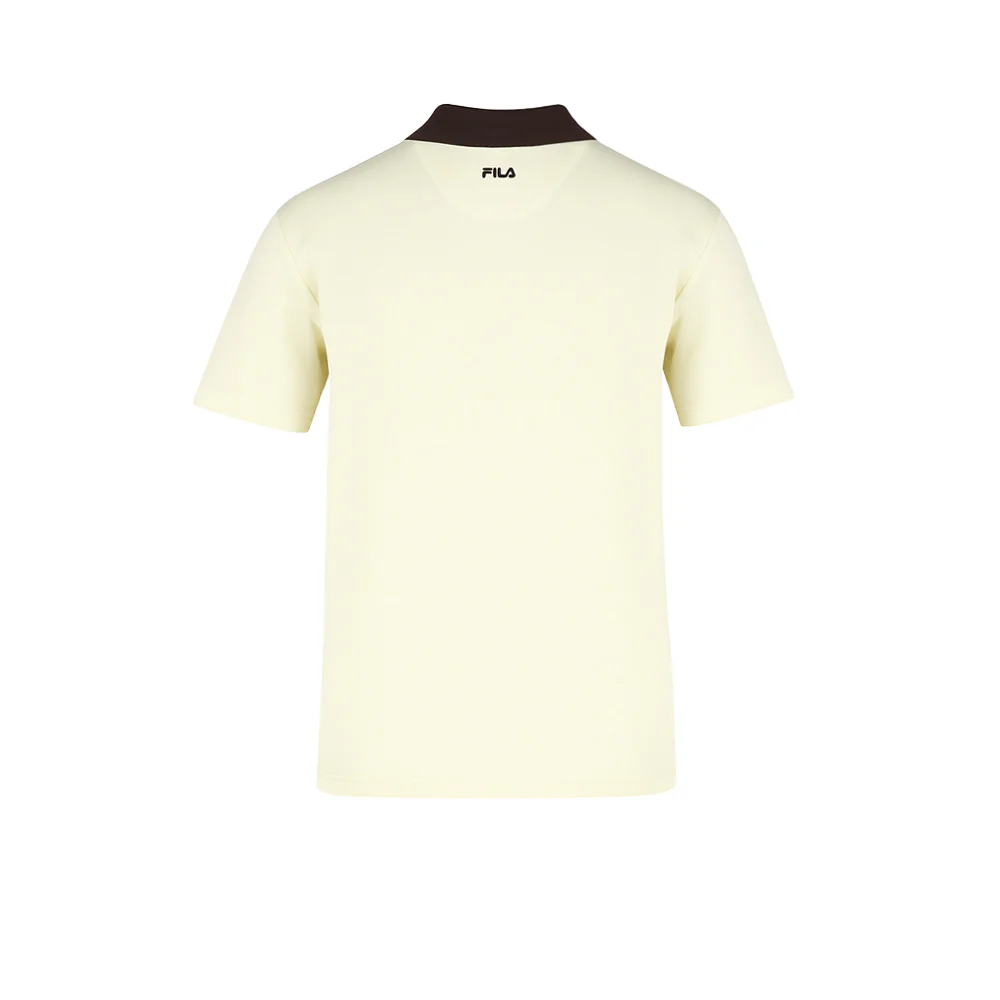 FILA Treasure Men's Polo Shirt - Beige - 2XL (US SIZE)