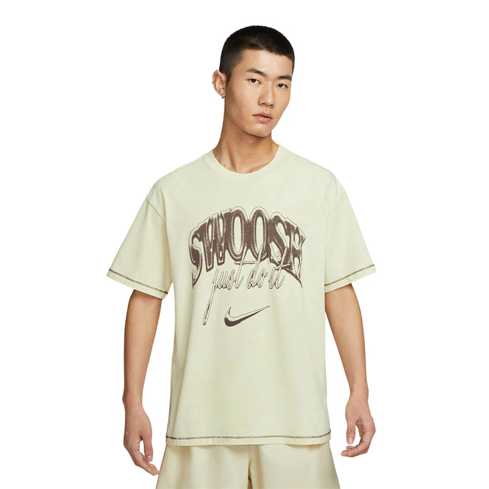 NIKE Sportswear Max90 Men's T-Shirt - Beige - L (US SIZE)