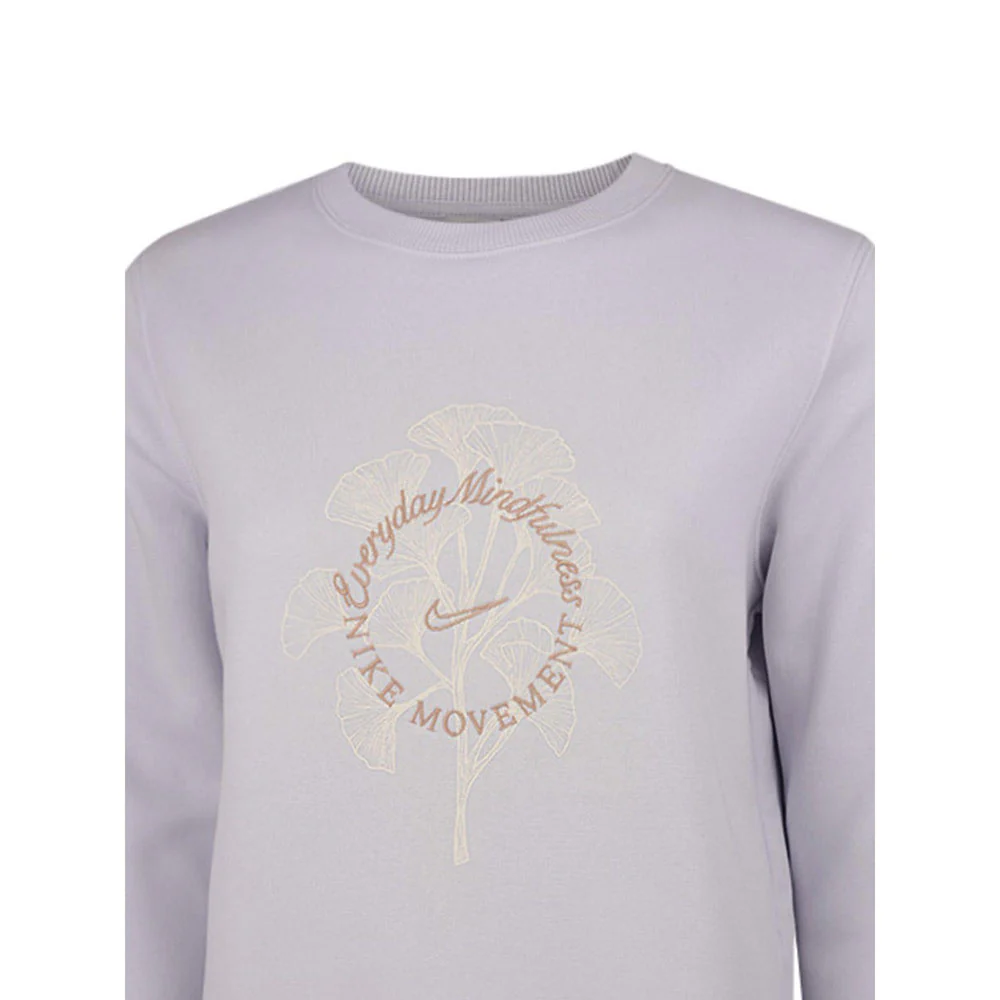 NIKE Sportswear Phoenix Fleece Women's Sweatshirt - Blue - L (ASIAN SIZE)